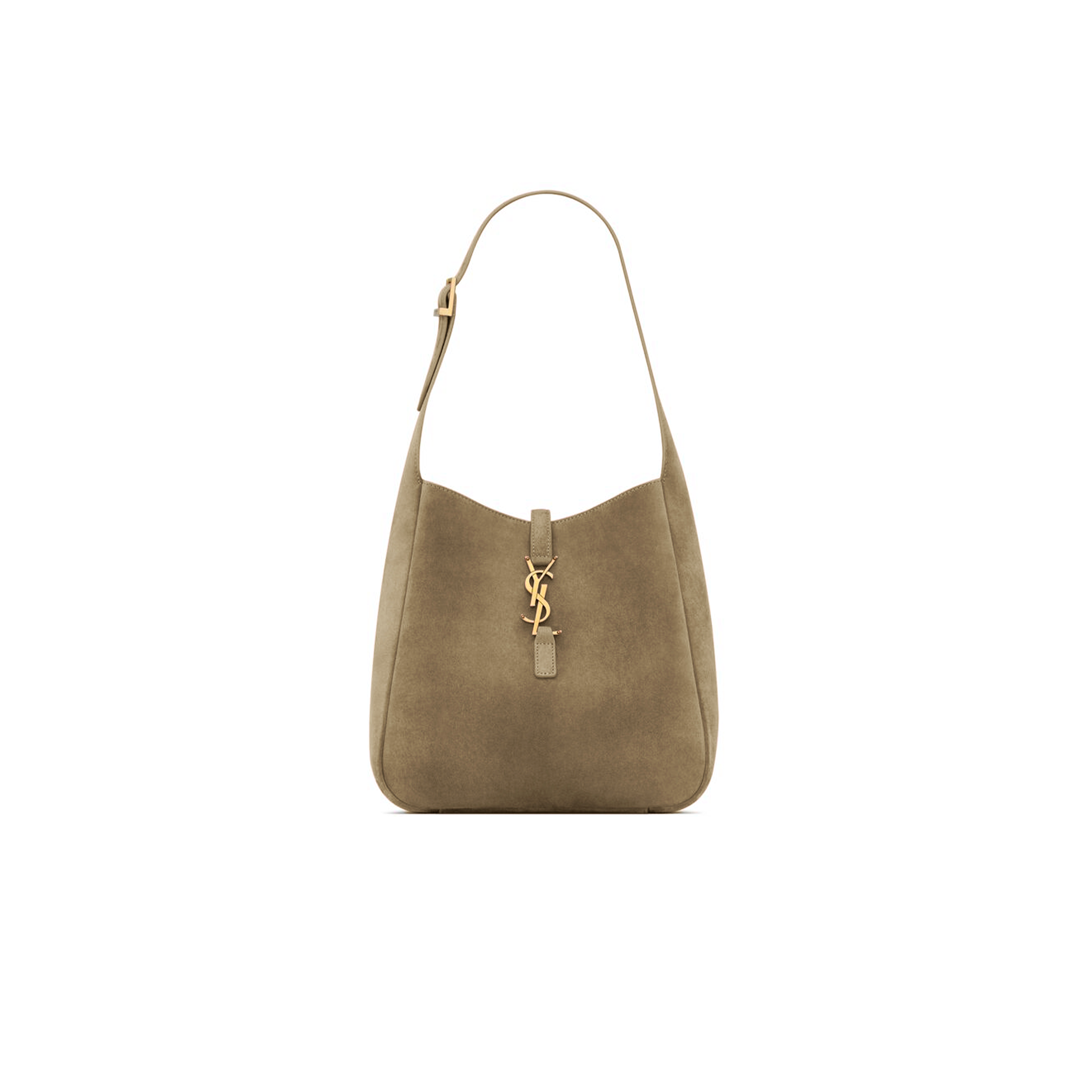 YSL LE 5 À 7 SUPPLE SMALL IN SUEDE 4800665792 (23*22*8.5cm)